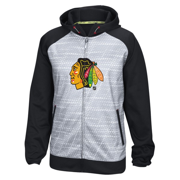 Chicago Blackhawks Nhl Center Ice Speedwick Voller ReißVerschluss Sweatshirt-image