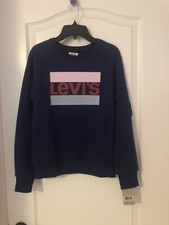 New Levi s Girls Crew Sweater Size Large 12/13 years