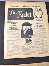 THE REALIST #31 FEBRUARY 1962-CIVIL RIGHTS AND BOOK BANNING