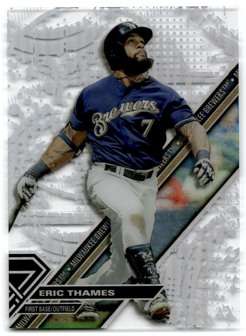2017 Topps High Tek Eric Thames Milwaukee Brewers #HT-ET | eBay