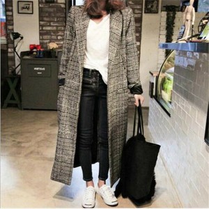 houndstooth wool coat