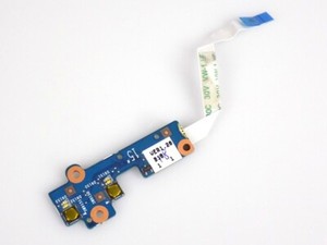 HP ProBook 650 G1 Ersatzteil: Button Board Knopf Tasten Platine mit Flex Kabel