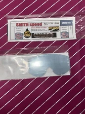 Rip n Roll Replacment Lens Smoke Tint Roll Off Lens Goggles Smith Speed