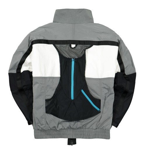 Nike Mens NRG ISPA Jacket Full Zip CD6368-012 Gray-Blue-Size Nike Mens NRG ISPA Jacket Full Zip CD6368-012 Gray-Blue-Size