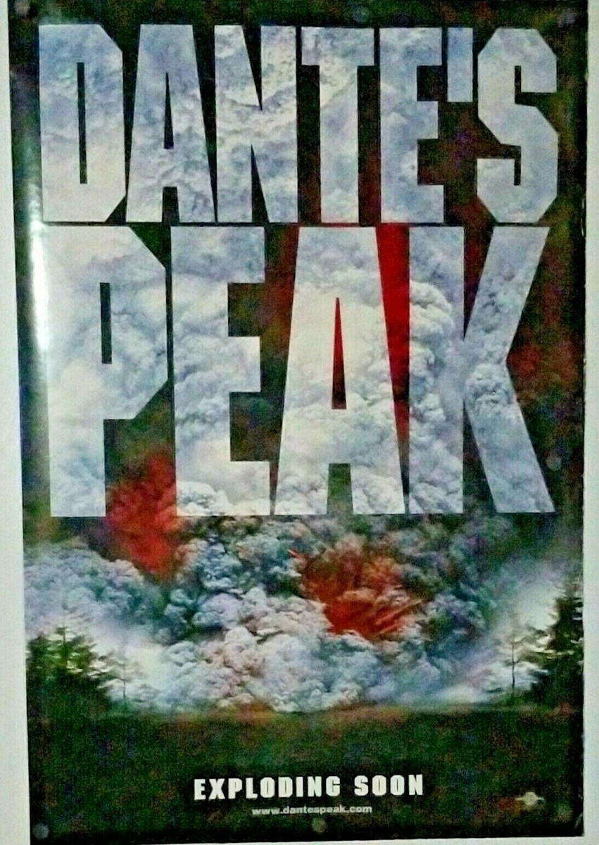 ダンテズピーク  ポスター DANTE'S PEAK Double Sided Original Movie Poster 27