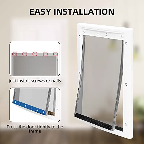 Large Replacement Dog Door Flaps, Compatible with PetSafe Freedom PAC11