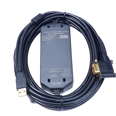 USB PPI Programming Cable USB to RS485 for PLC Siemens S7-200 6ES7901-3DB30-0XA0