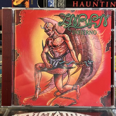 Zarpa - Infierno 2004 CD Spanish Heavy Metal Karthago Records 6 Bonus Tracks