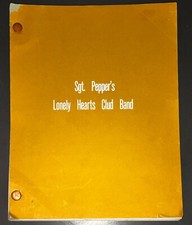 SGT. PEPPER'S LONELY HEARTS CLUB BAND (9/29/77) Revised White/Blue/Pink Pgs +COA
