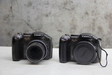 Lot of 2 Canon PowerShot S3 IS, 6MP, 12x Zoom, AS IS, FOR PARTS, NOT WORKING
