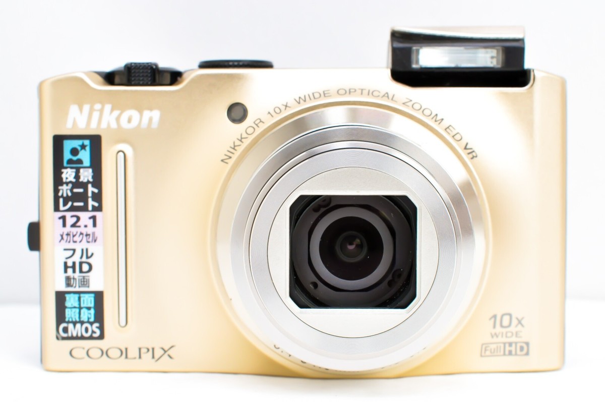 Nikon COOLPIX S8100 12.1MP Digital Camera 10x Zoom Gold w Nikon COOLPIX S8100 12.1MP Digital Camera 10x Zoom Gold w