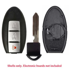 Compatible with Nissan 370Z 2009 2010 2011 2012 2013 Remote Smart Fob Shell Pad