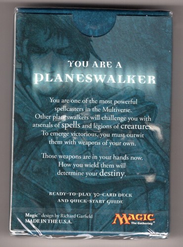 Mazo de 30 cartas Magic The Gathering PLANOSWALKER AZUL 2008 sellado - Imagen 2 de 2