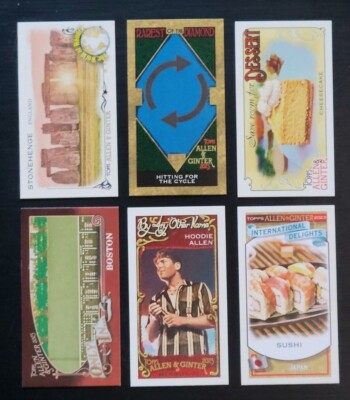 2023 Topps Allen & Ginter MINI INSERTS You Pick - 2 Card Minimum