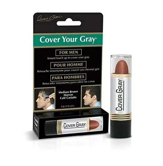 IRENE GARI COVER YOUR GREY FOR MEN MEDIUM BROWN