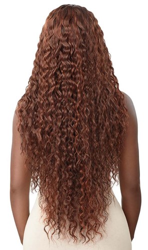OUTRE SYNTHETIC MELTED HAIRLINE HD LACE FRONT WIG - KALLARA - 第 5/18 張圖片