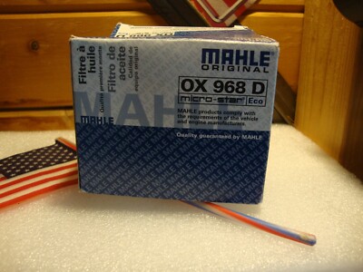 2 X Oil Filter Mahle Ox 968D for Renault Clio IV (BH_) 0.9 2012-2021