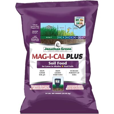 Jonathan Green (#11357) MAG-I-CAL  Plus for Lawns in Alkaline & Hard Soil, 46.5#