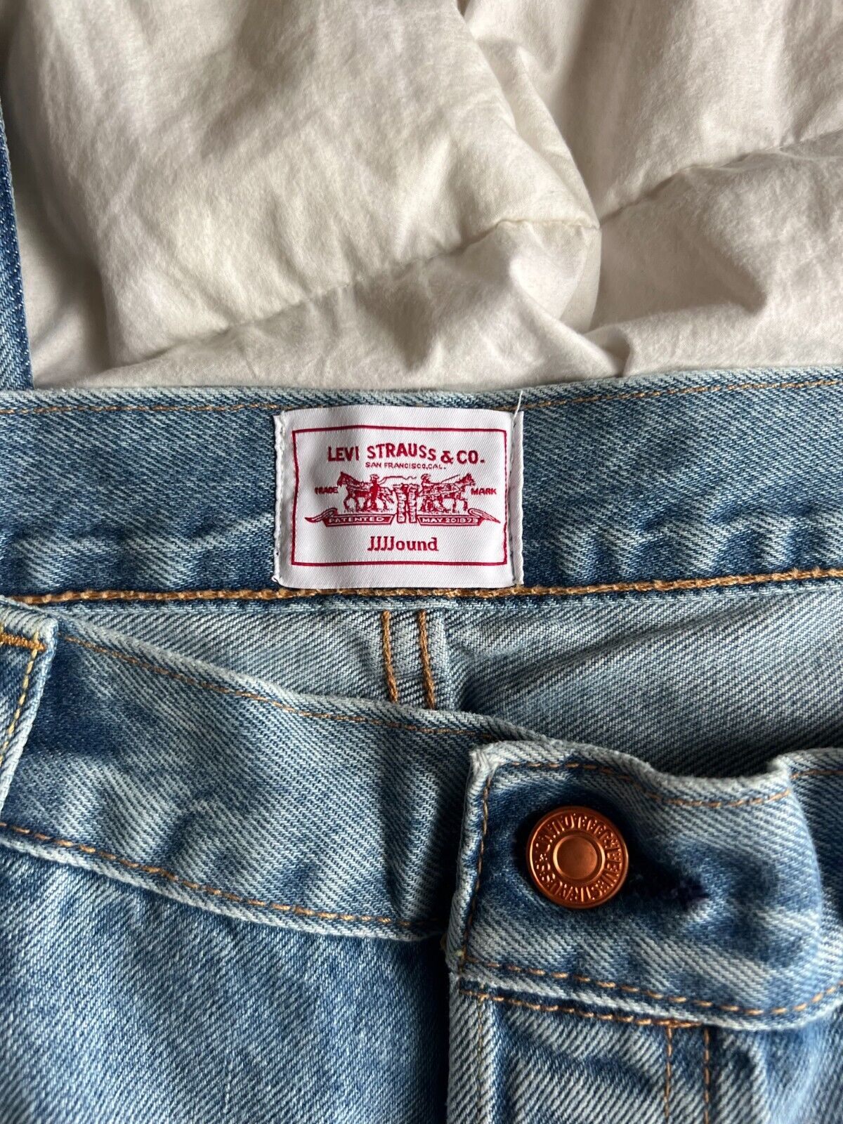 JJJJound x Levi's 501 Denim Jeans - Size 36x32 - Brand New Men's