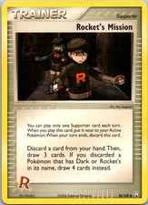 Rocket's Mission Uncommon Team Rocket Returns 88/109 LP on eBay