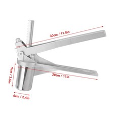 &mdash;Compact Stainless Steel Noodle Maker Machine For Easy Pasta Making