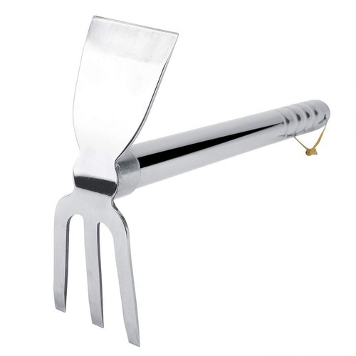 Gardening Rakes Shovel,Digging Hoe Garden Tools 2 in 1 Hoe and Rake,Heavy Dut... - Foto 1 di 7