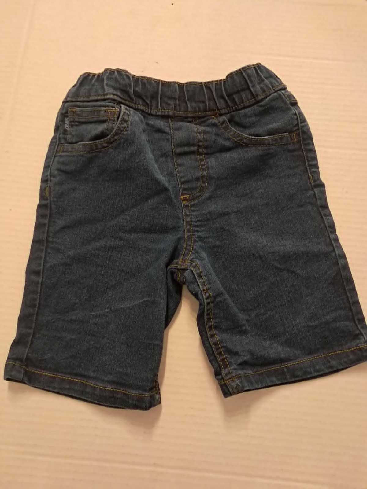 Chaps Jumping Beans Boys Denim Shorts Elastic Waist Size 4T