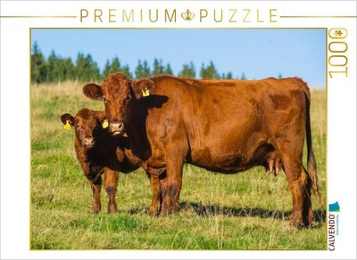 CALVENDO Puzzle Ein Motiv aus dem Kalender Ein Herz für Rinder | 1000 Teile Lege