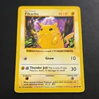 Wizards of the Coast Pokémon TCG Pikachu 58/102 Base Set Shadowless Unlimited