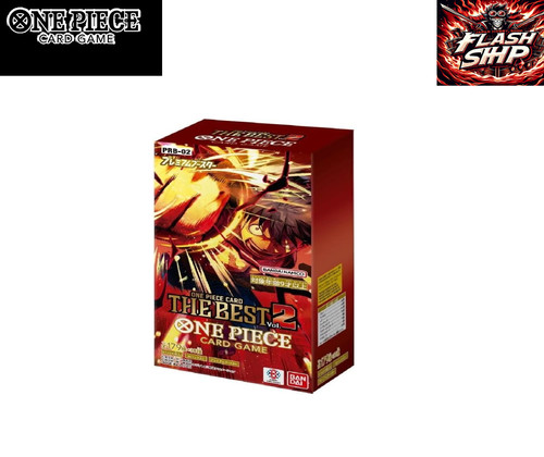 One Piece Card Game Premium The Best vol.2 PRB-02 Booster Box Japanese