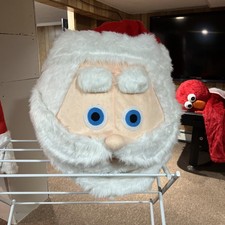 VINTAGE LARGE PLUSH SANTA CLAUS COLLECTORS CHOICE BIG GREETER HEADS Robe Pants