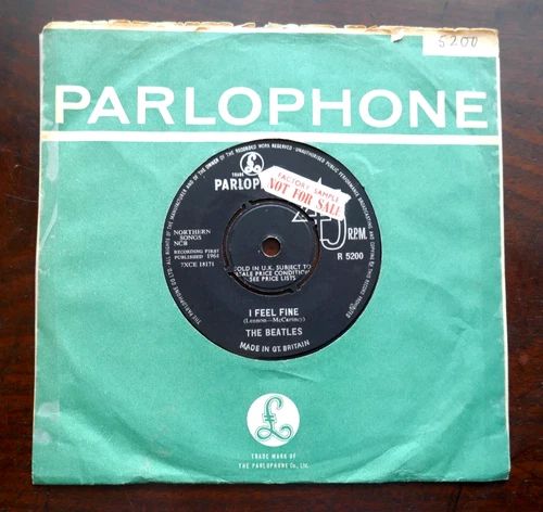 THE BEATLES 45 PROMO ' I FEEL FINE ' 11/GGT - 8 /GAG - SUPERB !