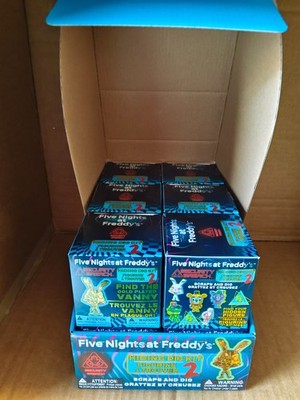 Original Case Of 1 2 Pieces Five Nights At Freddy's Hiding Dig Kit 2 Figurine