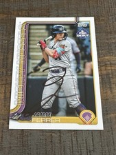 2025 Topps Pro Debut Jaime Ferrer Autograph Signed Team Card Twins Auto