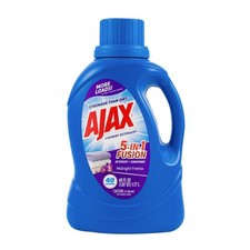Ajax Laundry Detergent with Final Touch Fabric Softener Midnight Freesia 60 Oz