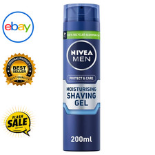 NIVEA Men Protect & Care Shaving Gel for Dry Skin, 200ml – Aloe & B5