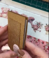 Handmade 3-Window ATC / ACEO Folder – Artist Trading Card Holder – Ready to Ship