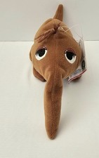 TYCO Sesame Street BEANS- Snuffleupagus Plush, New, With Tags, 1997, Beanie