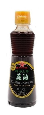 Kadoya 100% Pure Sesame Oil for Cooking Salad Dressing Seasoning 11 Fluid Oz