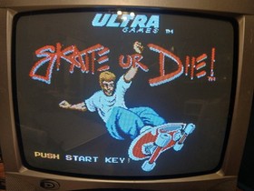 Skate or Die NES Nintendo Autentico Testato Funzionante Con Manuale Ultra