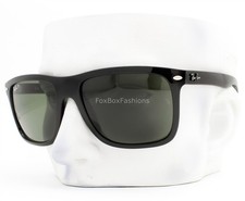 Ray-Ban Boyfriend Two Sunglasses RB4547 601/58 Gloss Black Polarized 57mm w/case