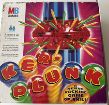Kerplunk game MB Grotty box, contents good, no instructions