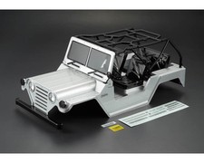 Rc 110 Truck Body Warrior Jeep Shell 313mm -silver- 48443 Rc 110 Truck Body Warrior Jeep Shell 313mm -silver- 48443