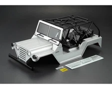 RC 1/10 Truck Body WARRIOR JEEP Shell 313MM -SILVER- #48443