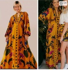 Medium Farm Rio Floral Tapestry Maxidress