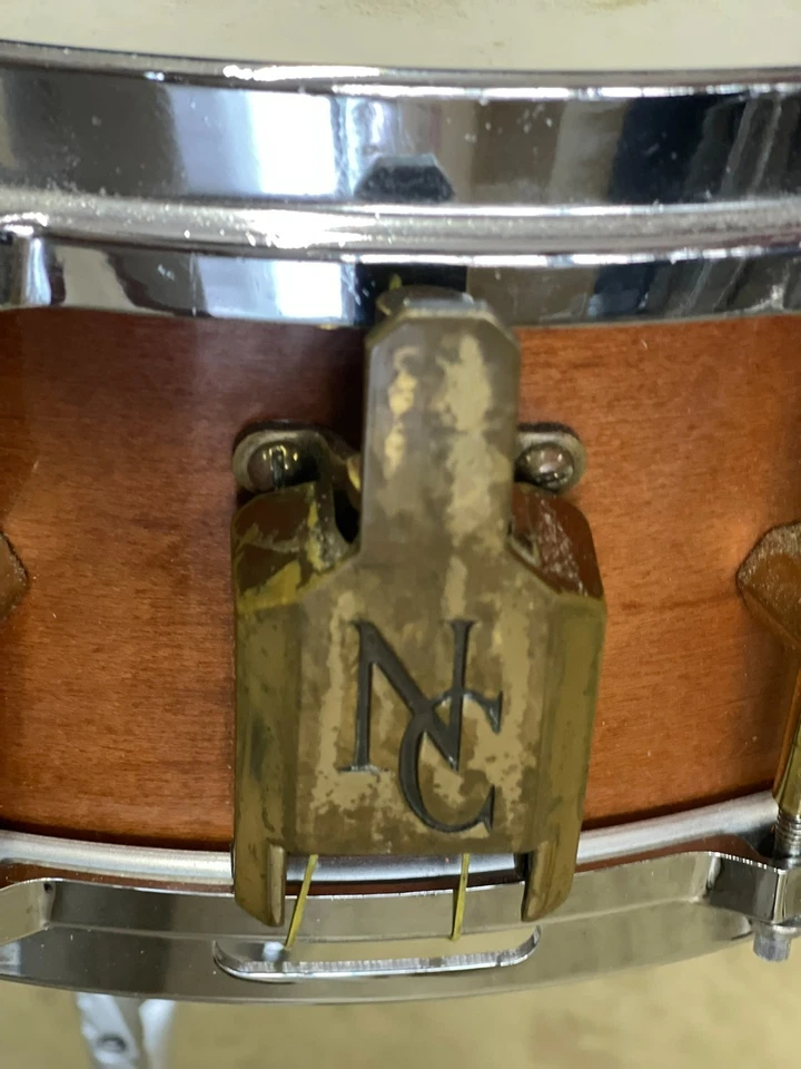 Noble & Cooley 5 x 14 Solid Maple Snare, Die Cast Hoops, all original - Image 4 of 4