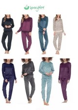 NWOT Honeydew Velour Super Soft Fleece 2 Piece Lounge Set - A14