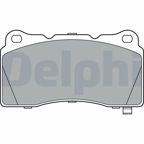 LP3362 Delphi Bremsbelagsatz, Scheibenbremse FüR Cadillac,Cadillac (Sgm),Chevrol-image