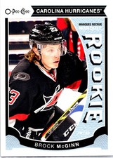 2015-16 O-Pee-Chee #U25 Brock McGinn Rookie RC Hurricanes