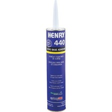 Henry Cove Base Adhesive, 11 Oz. 12105 WW Henry 12105 081833440041 null